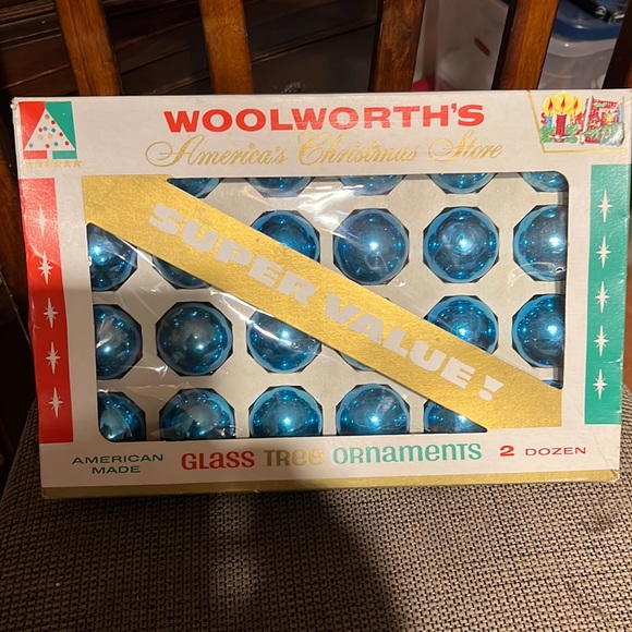 Woolworth Holiday Woolworths Christmas Ornaments Set Of 24 Poshmark